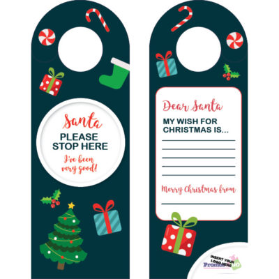 Christmas - Door Hanger - Festive